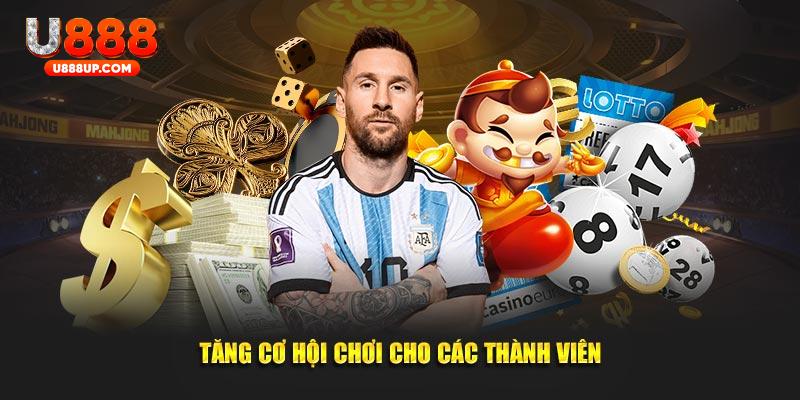 Tăng cơ hội chơi cho các thành viên